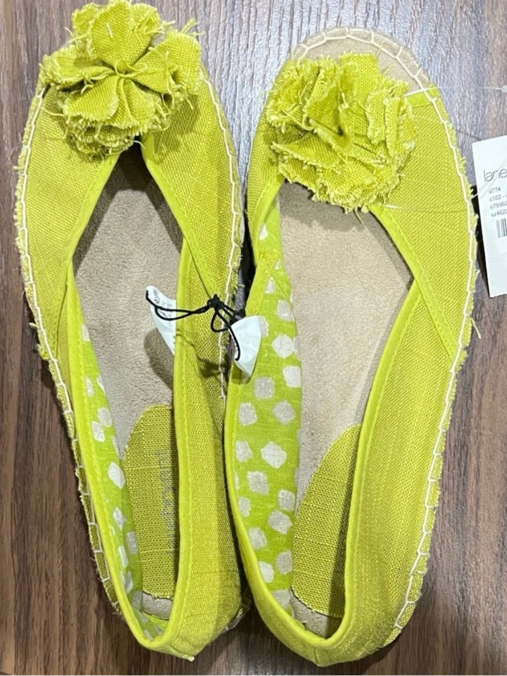 Lane Bryant Women's Bright Green Espadrilles